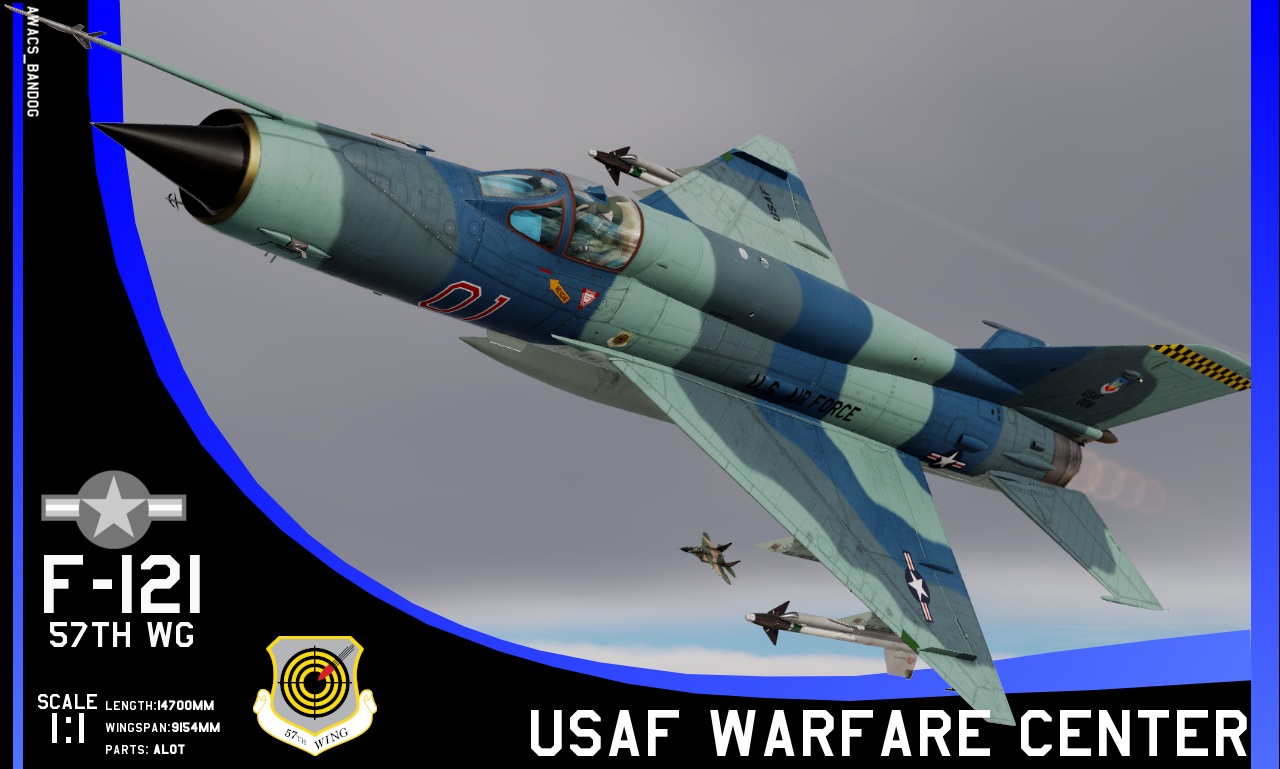 57th Wing United States Air Force Warfare Center MiG-21