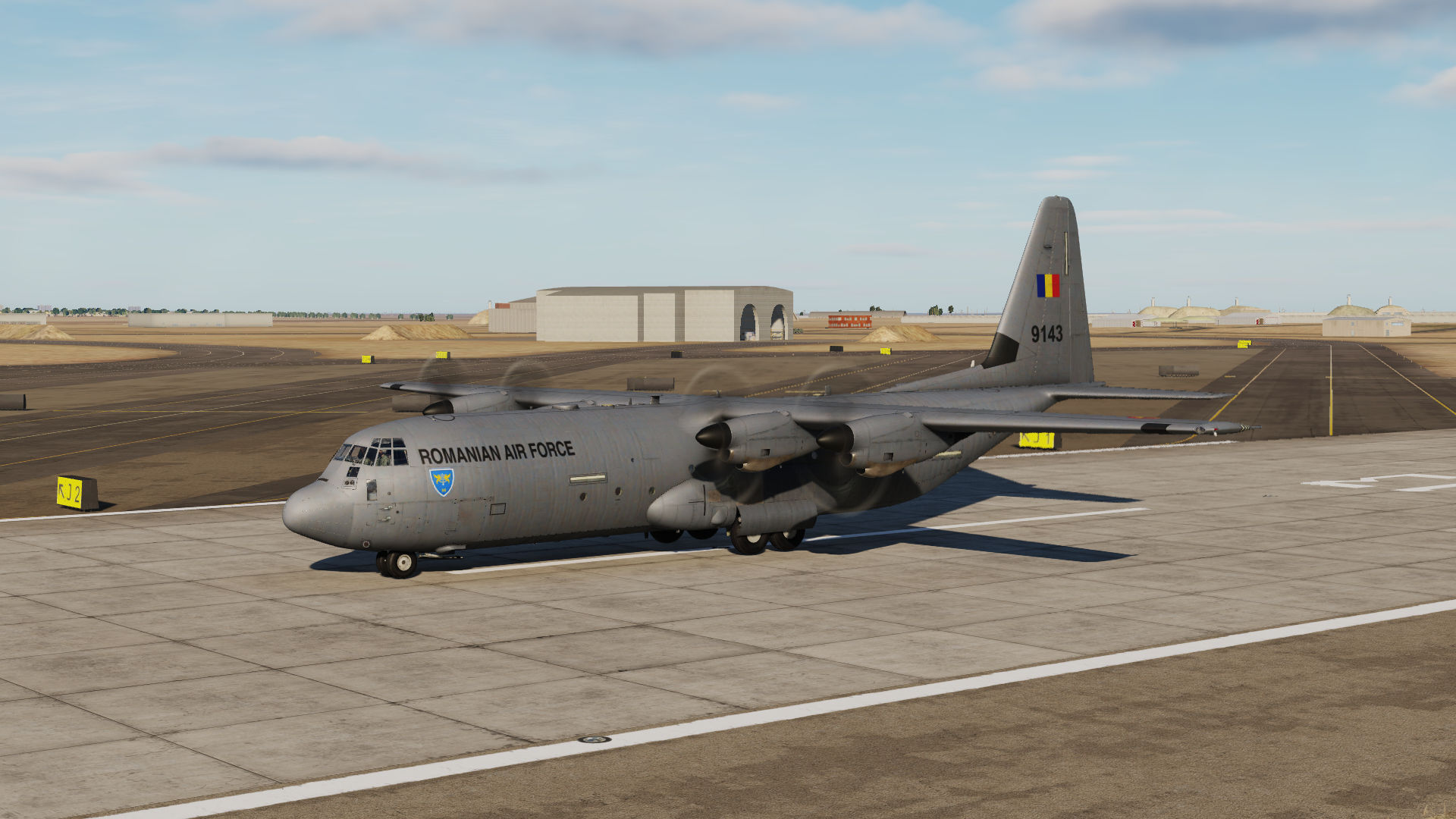 Hercules C-130J - RoAF - 9143
