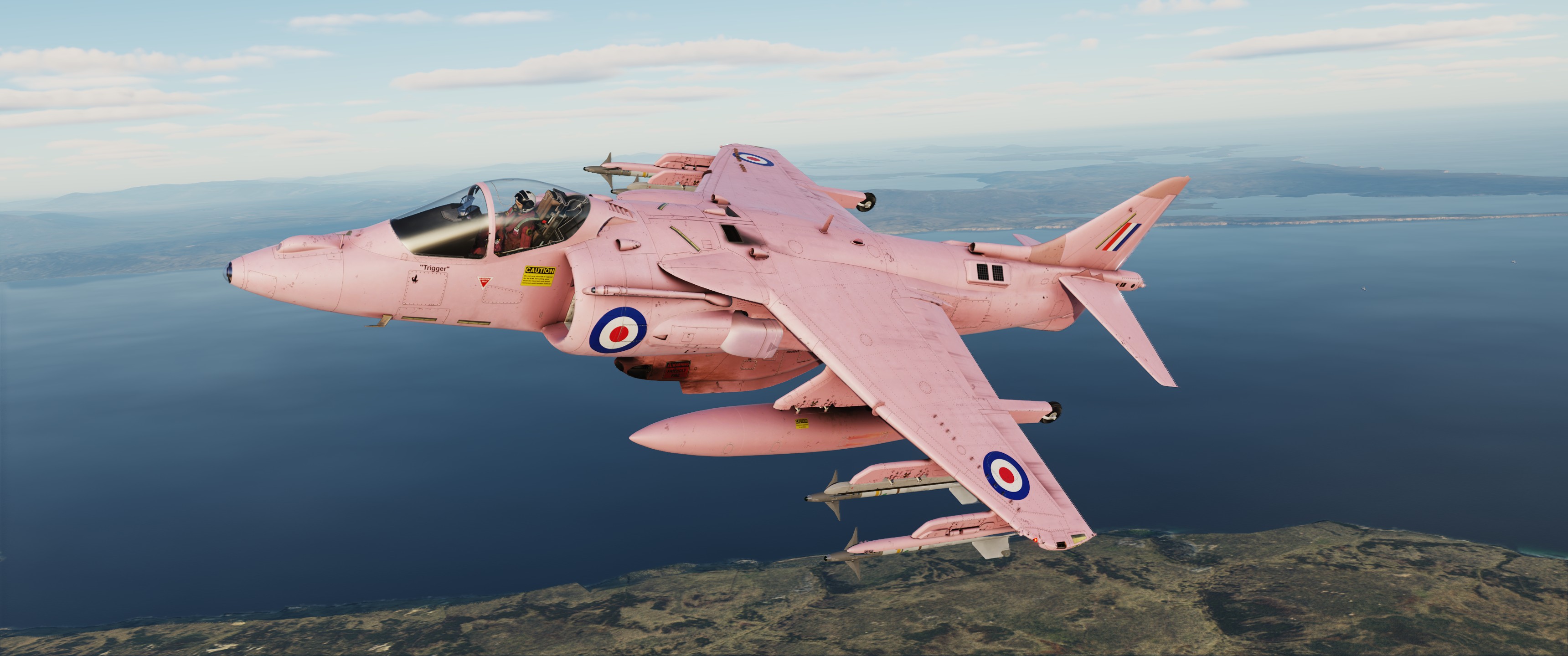 RAF Harrier Pink "Trigger"