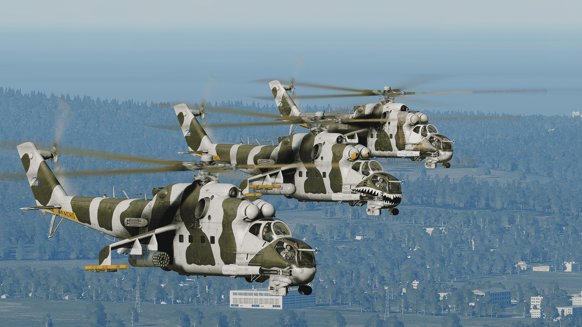 Atlas - Mi-24P Skin pack