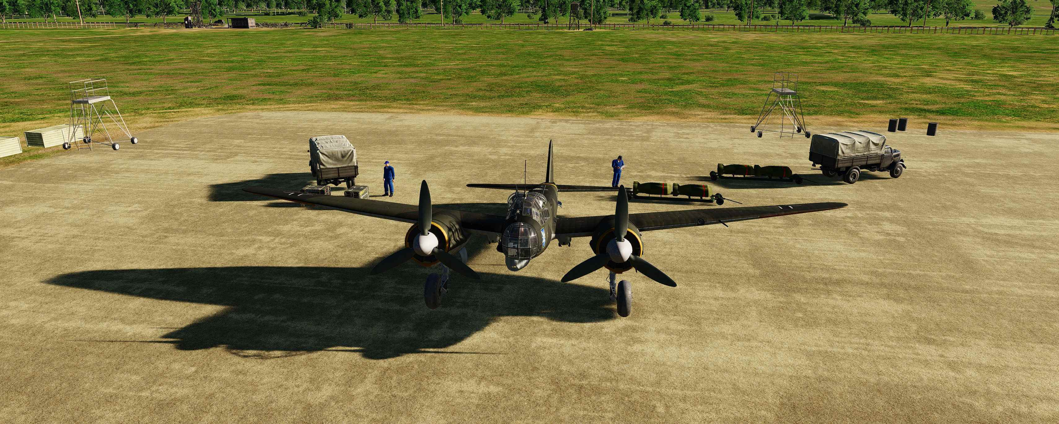 Normandy2 "Villacoublay" AXIS Airfield