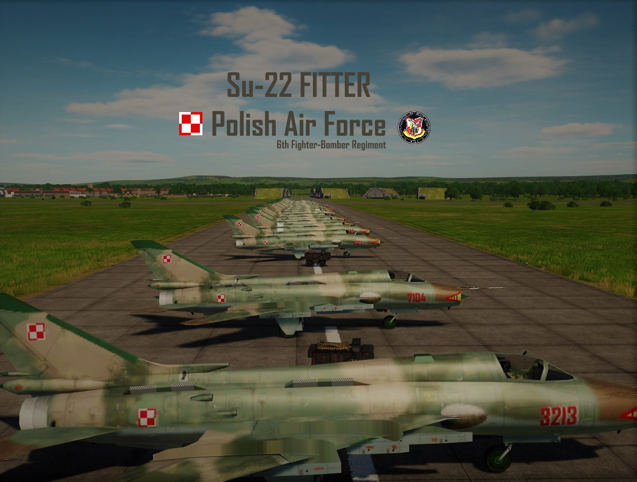 Su-22 Fitter - Polish Air Force 6th Fighter-Bomber Regiment PIŁA 1.1
