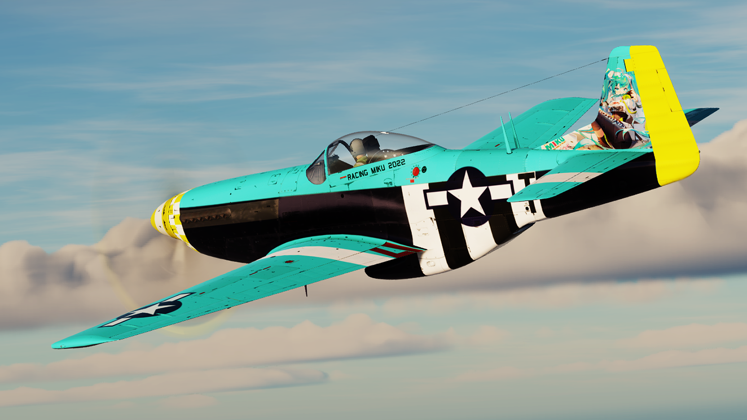 P-51D Racing Miku 2022 Livery