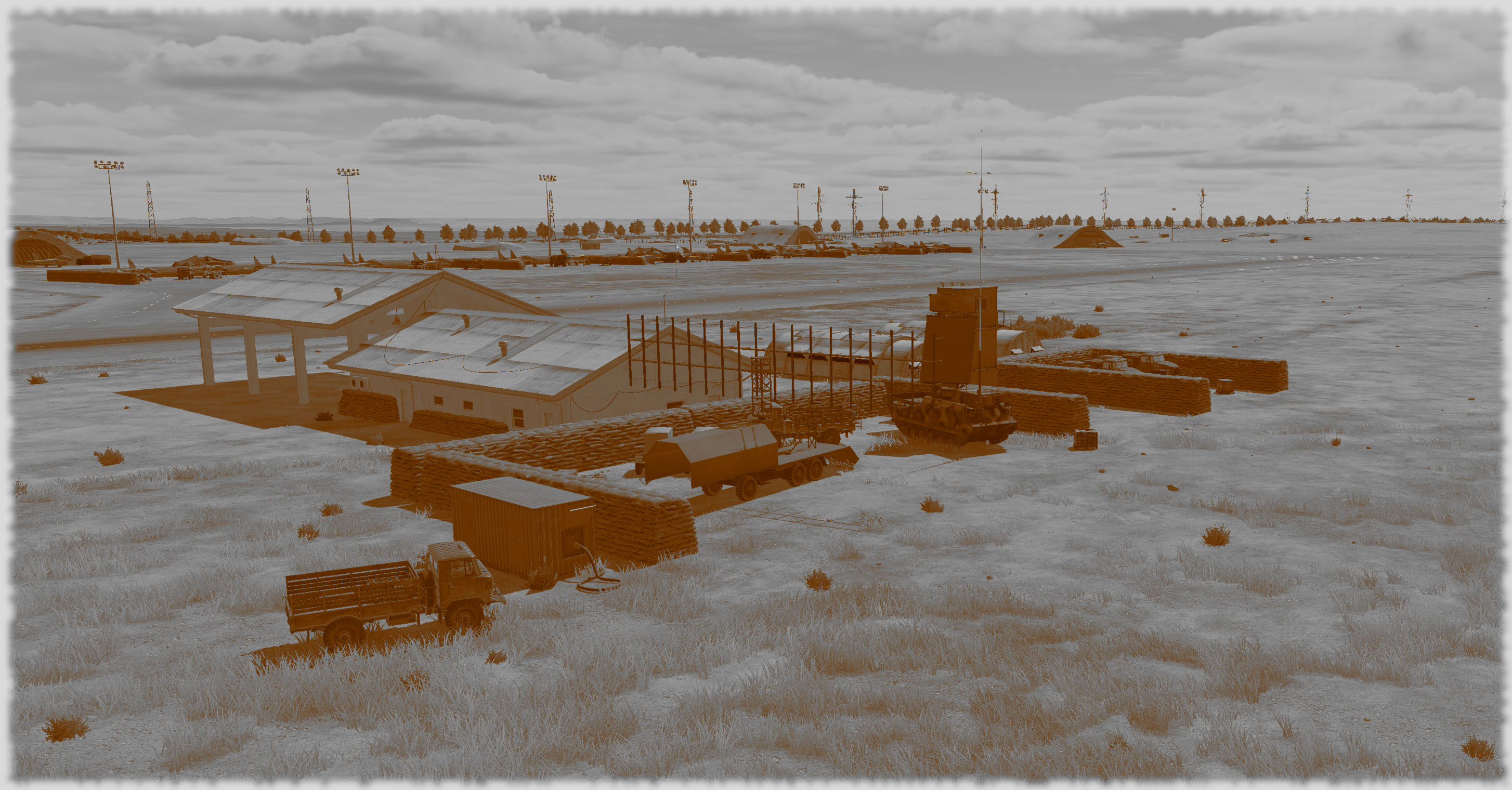 F16 Desert Storm Mission ( multi Bandits + strike ) challenge for advance fighter pilots