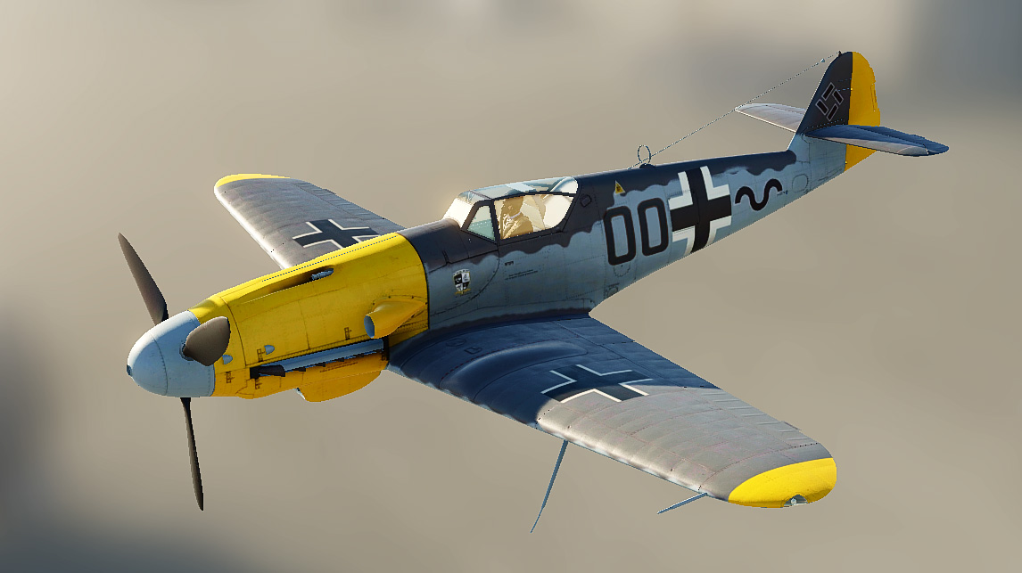 Bf-109K-4-61st Sqdn - Borts