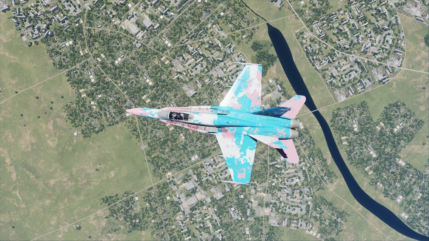 F/A-18C 53rd Counter-Insurgency Fighter Wing Hi Vis