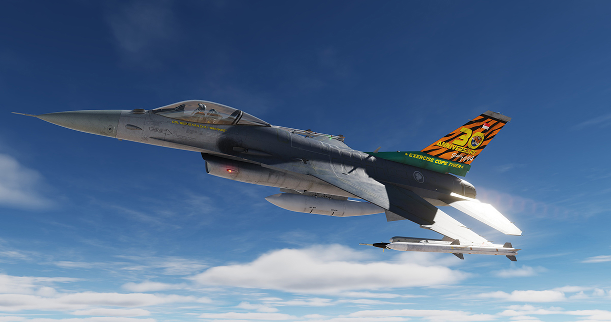 Singapore F-16C Cope Tiger 2024