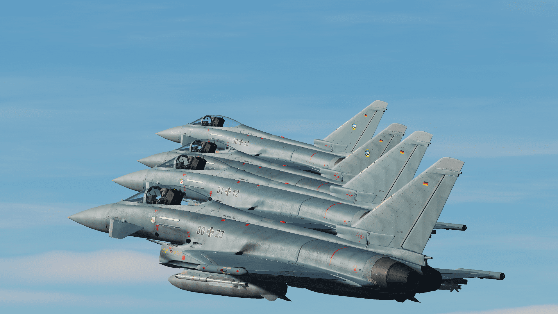 Eurofighter Typhoon Luftwaffe Skin Pack 