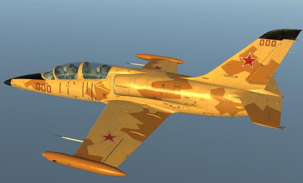 Fictional L-39ZA Desert Splinter