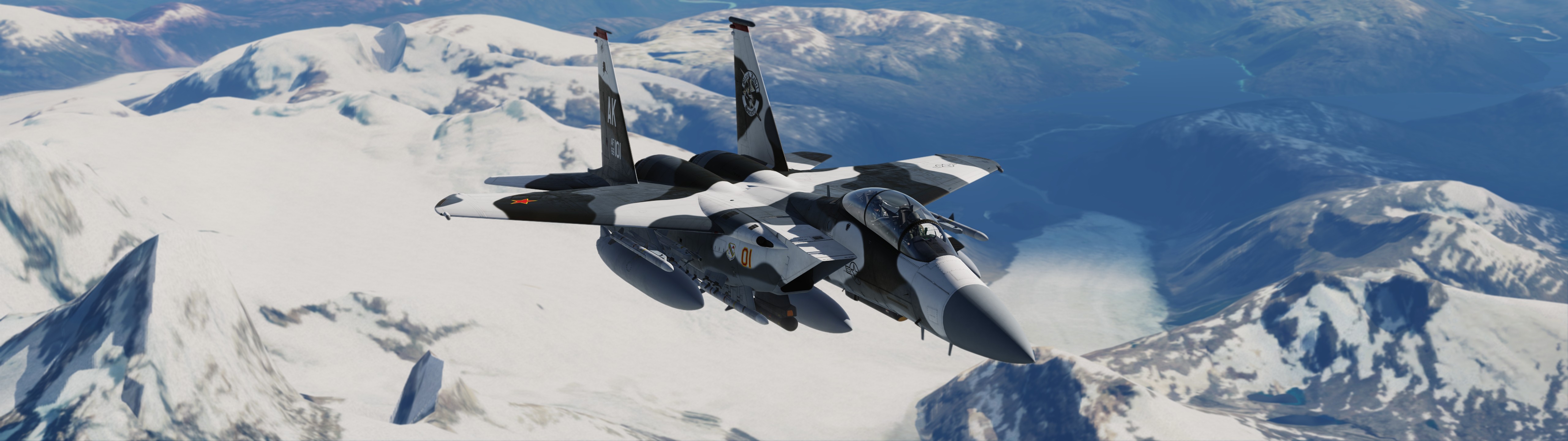 F-15E Arctic Aggressor fictional
