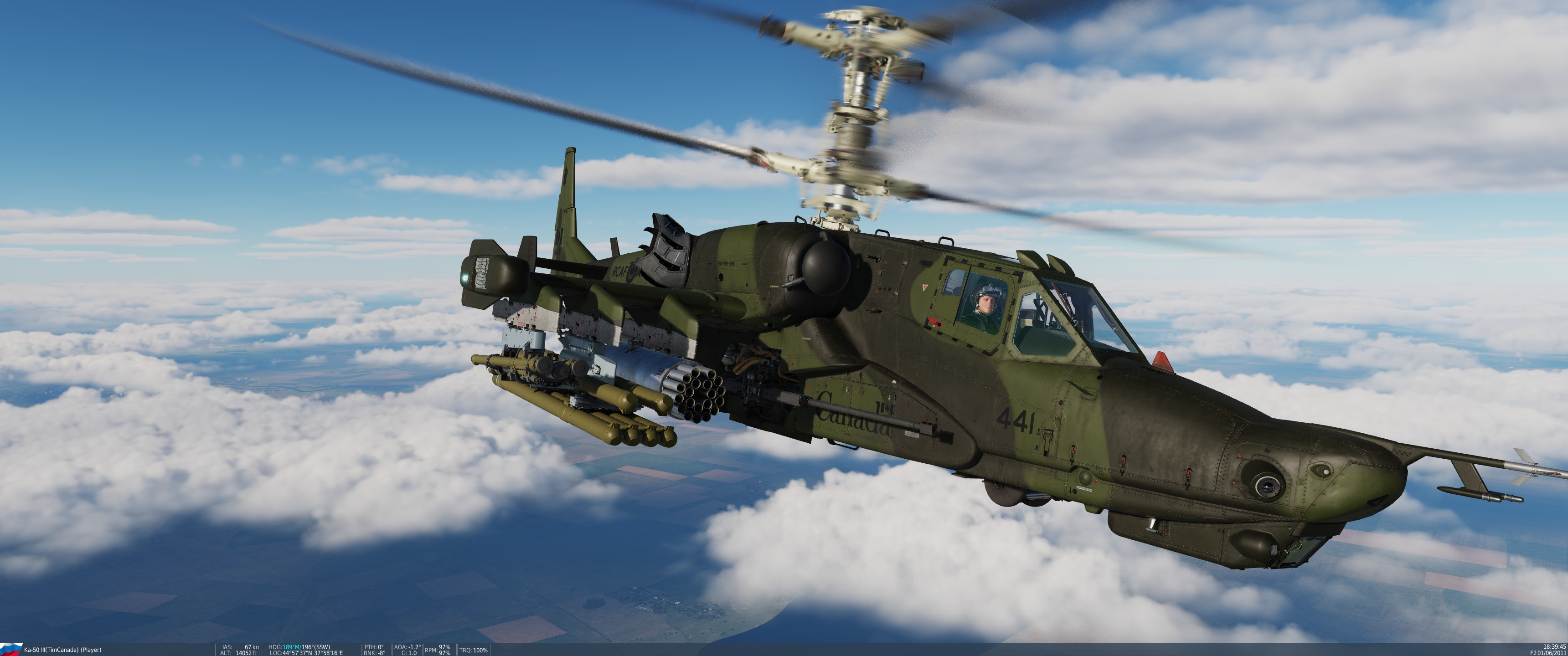 KA-50 Black Shark 3 | Cdn Forces Tactical Camo (Fictional)