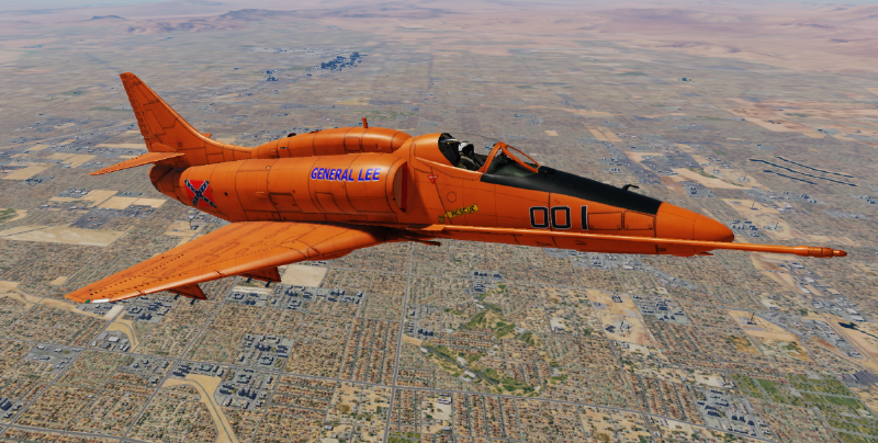 A4 General Lee Livery