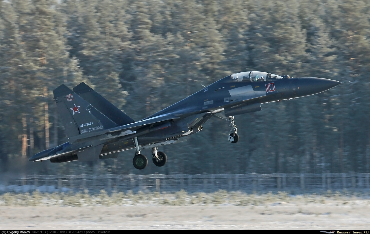 Су-27УБ Тёмно-серый (Su-30Sm)