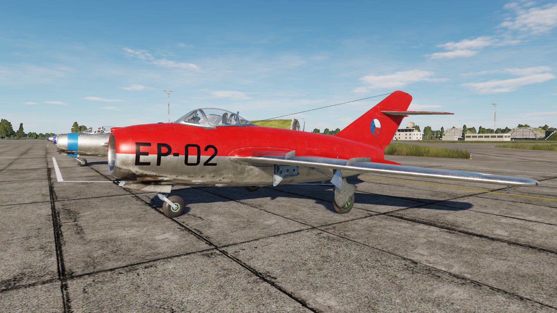  MiG-15, 1. stíhací letecká divize, Ruzyně, září 1955