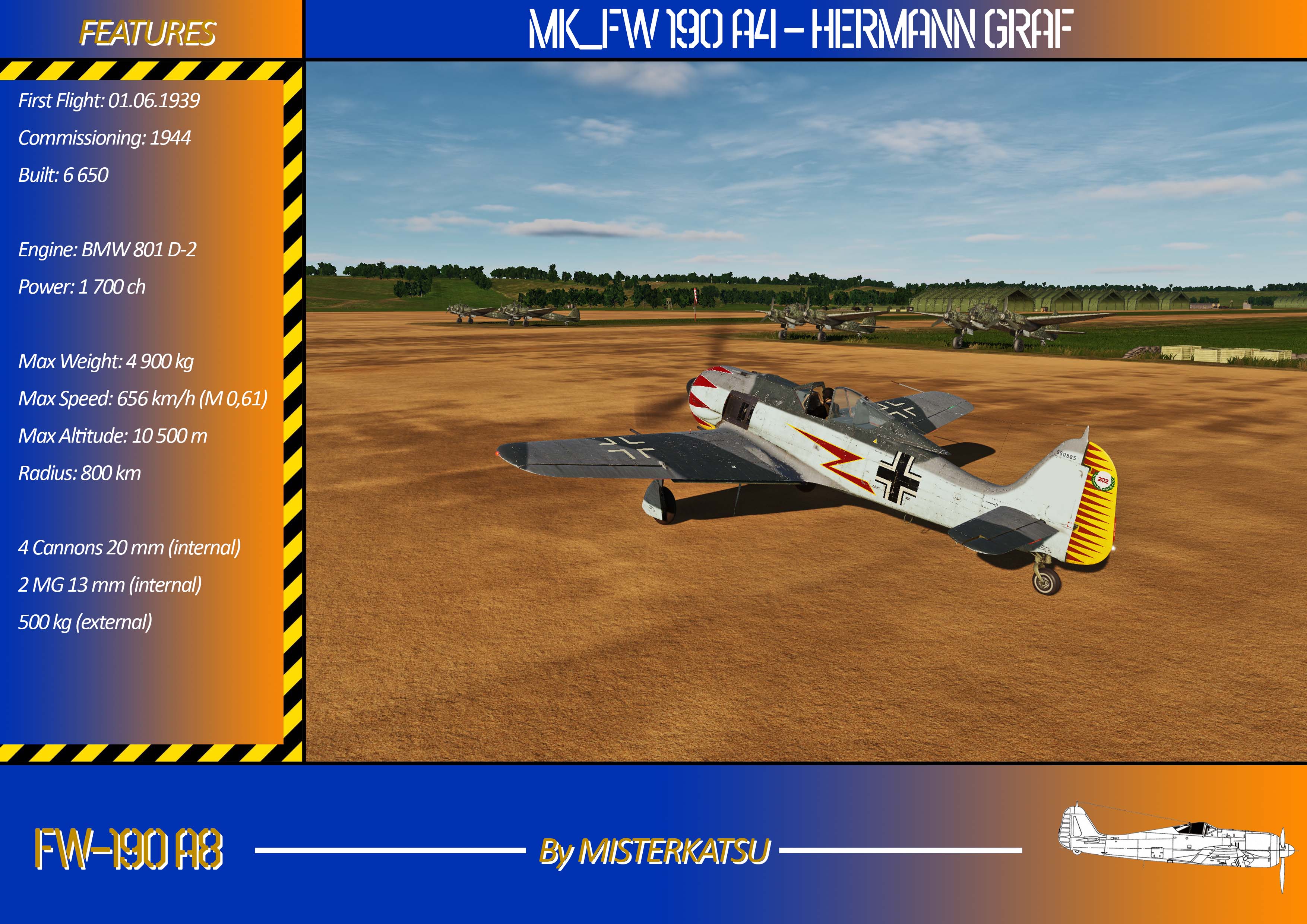 FW 190 A4 - HERMANN GRAF