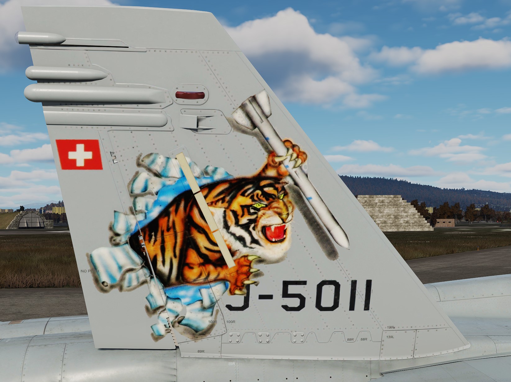 Swiss Air Force J-5011 Tigers 2004