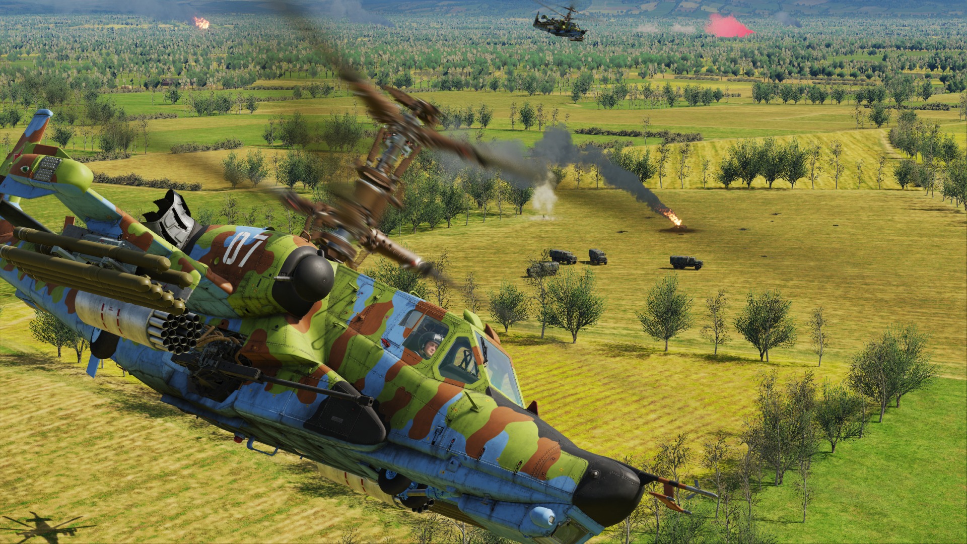 Ka-50 “Red Sharks” Campaign