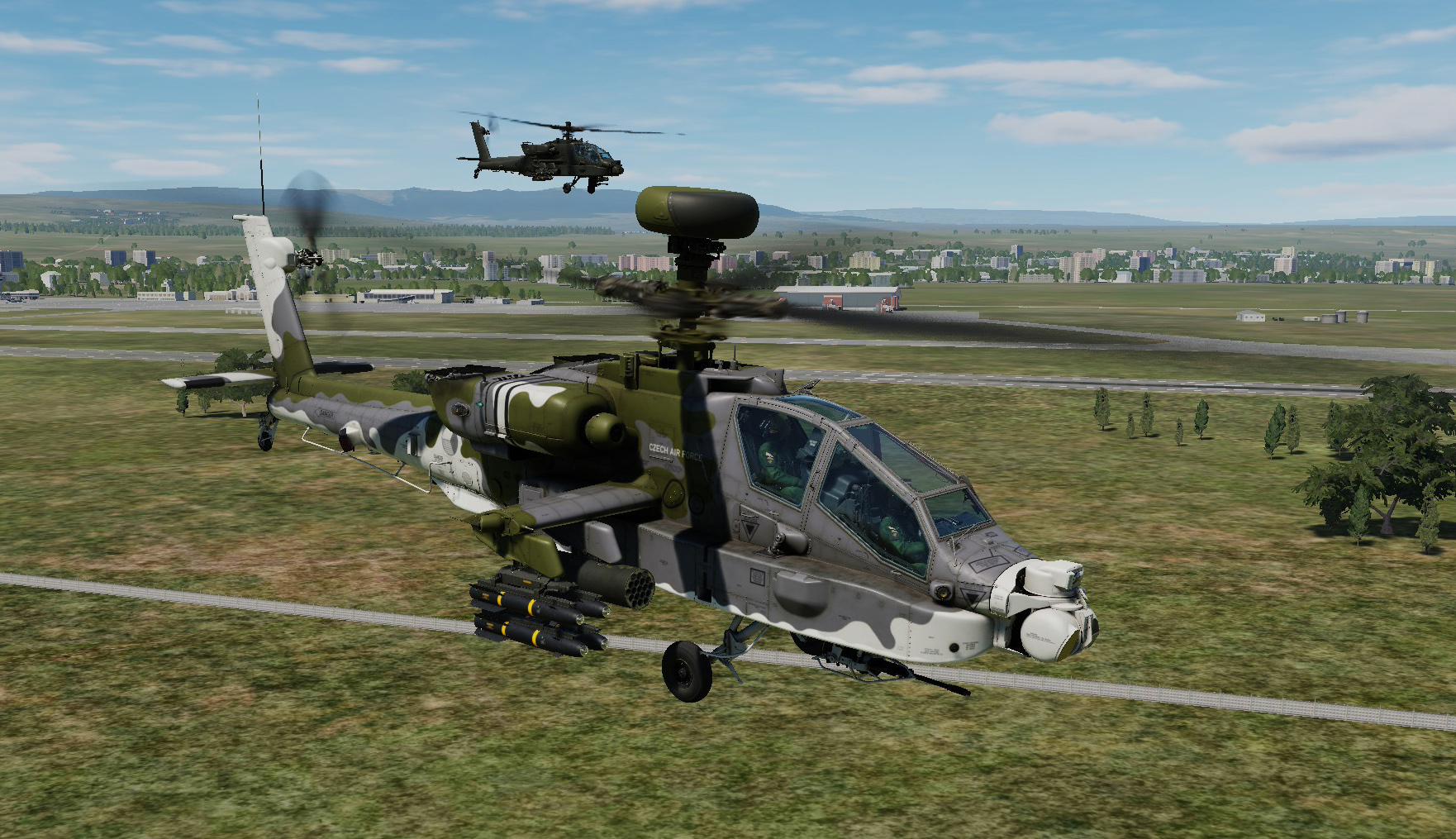 Czech Air Force - 4-tone Gray Camo - Fictional