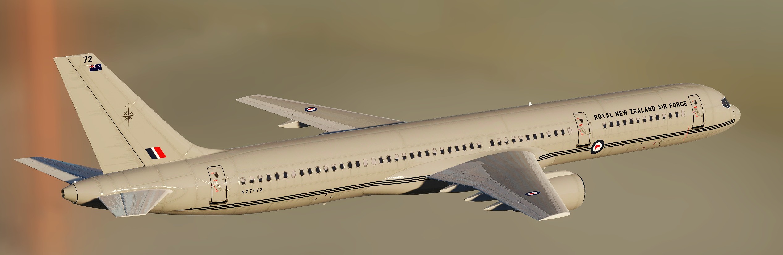 Civil Aircraft Mod RNZAF transports