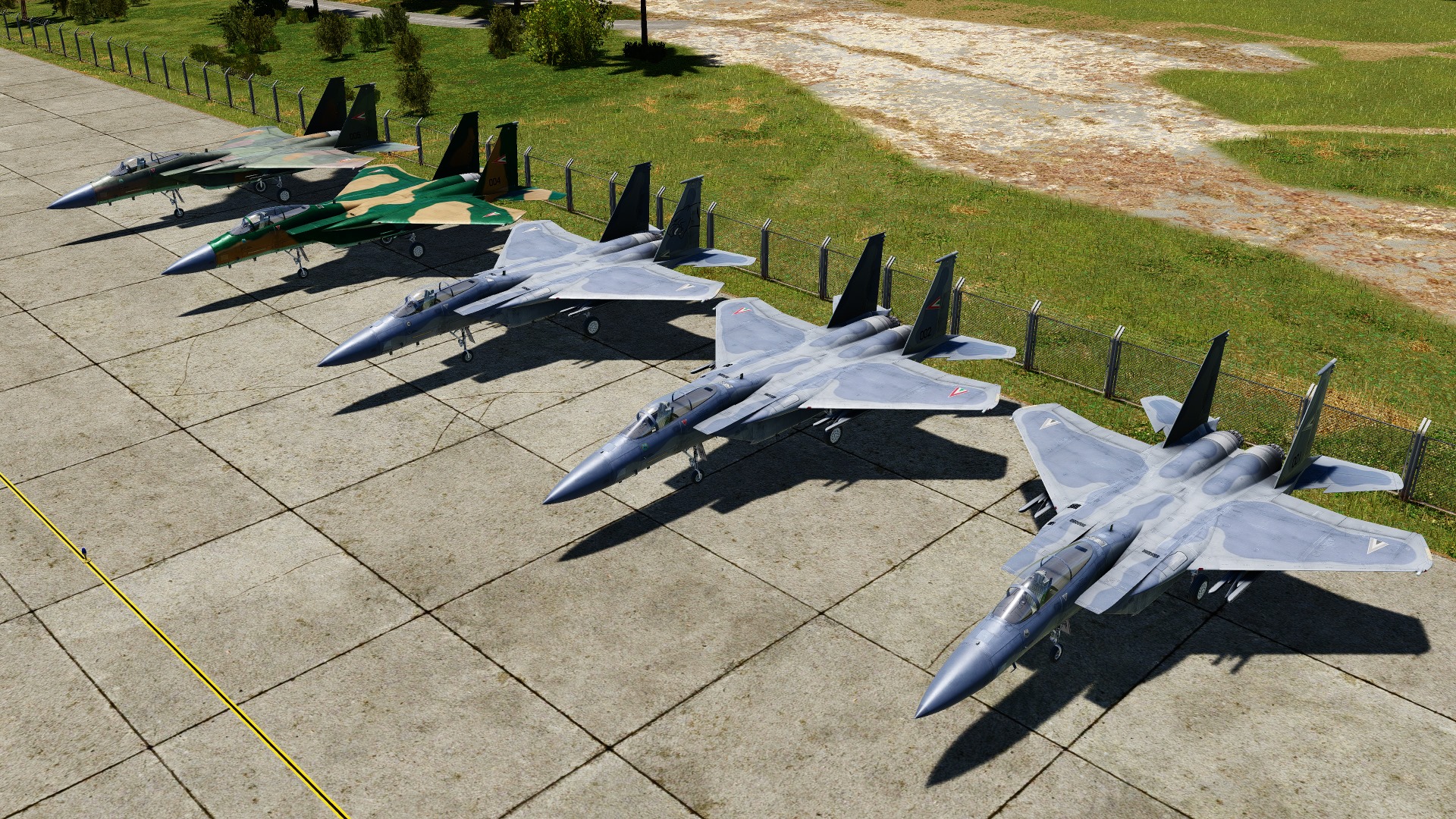 F-15C Eagle Hungarian Air Force pack (fictional camo)