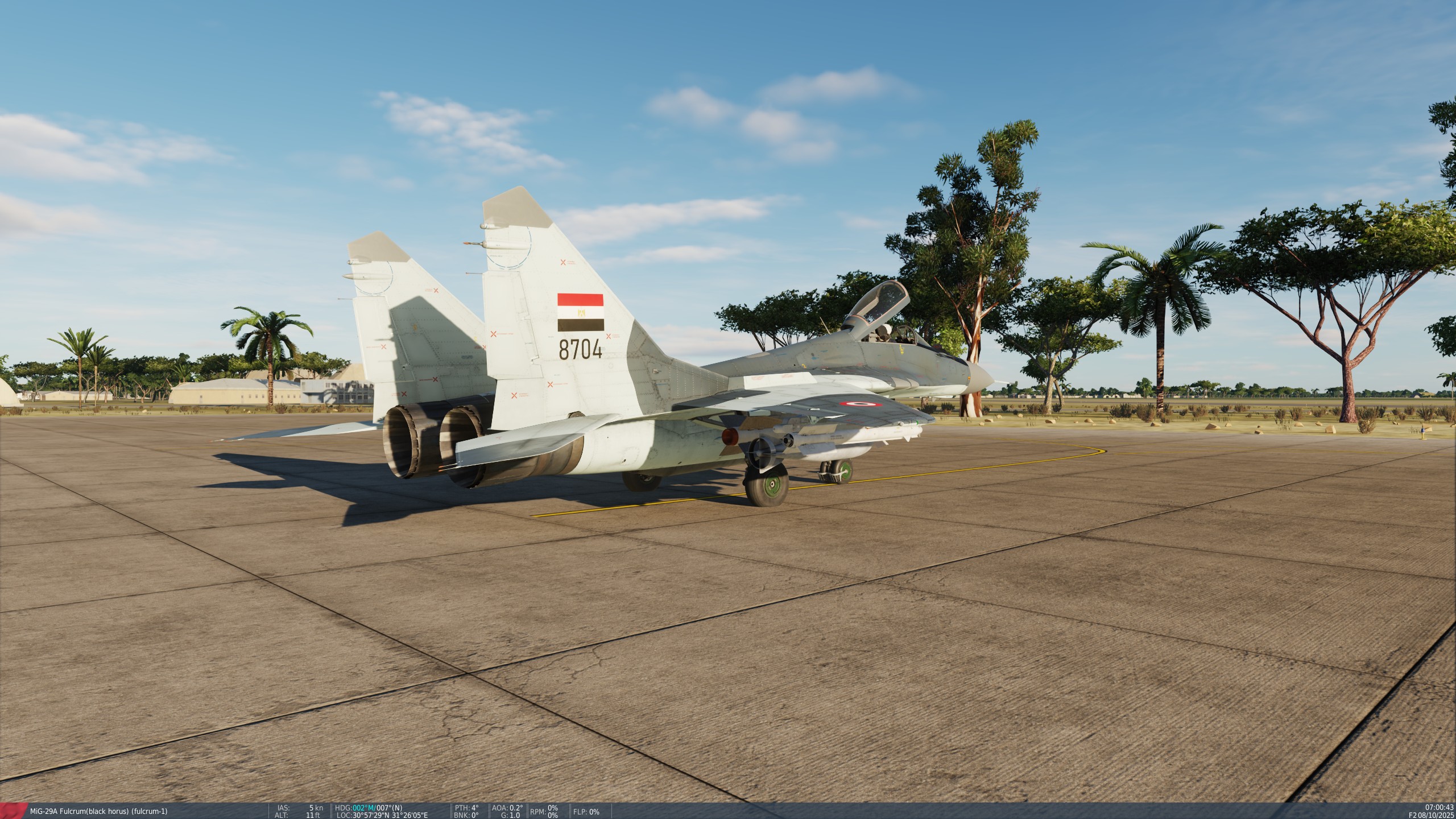 MIG-29 Egyptian Air Force