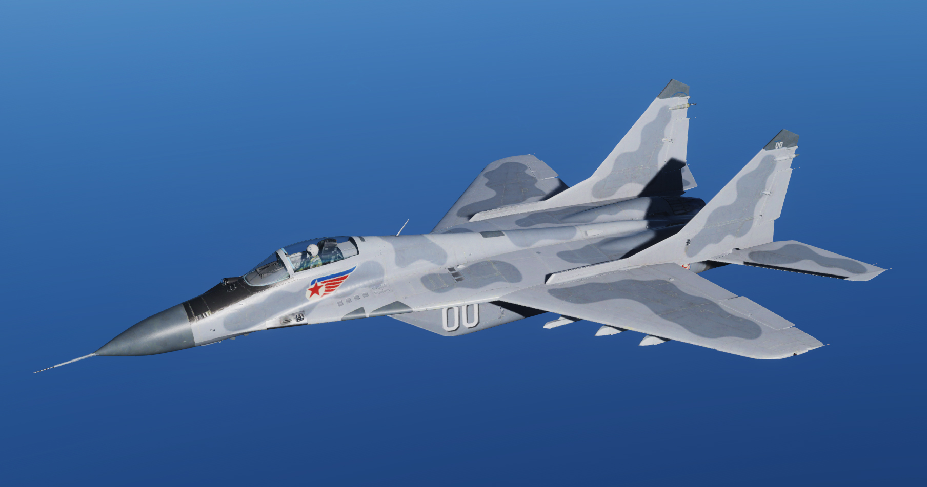 Livery Adaptation - MiG-29 Flaming Cliffs, Korean People’s Army Air Force