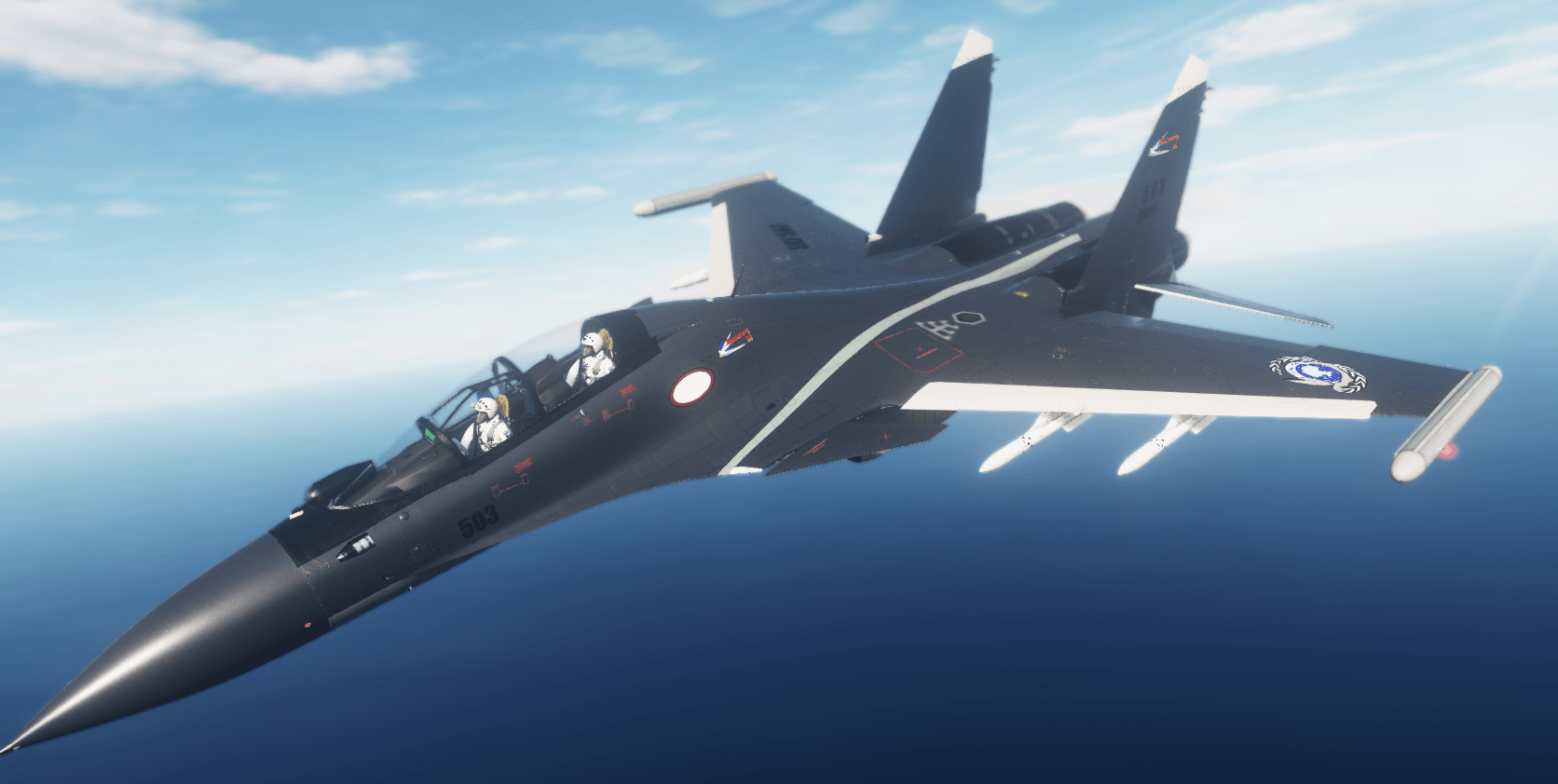 Su-30SM Sentou Youse Yukikaze SAF-503