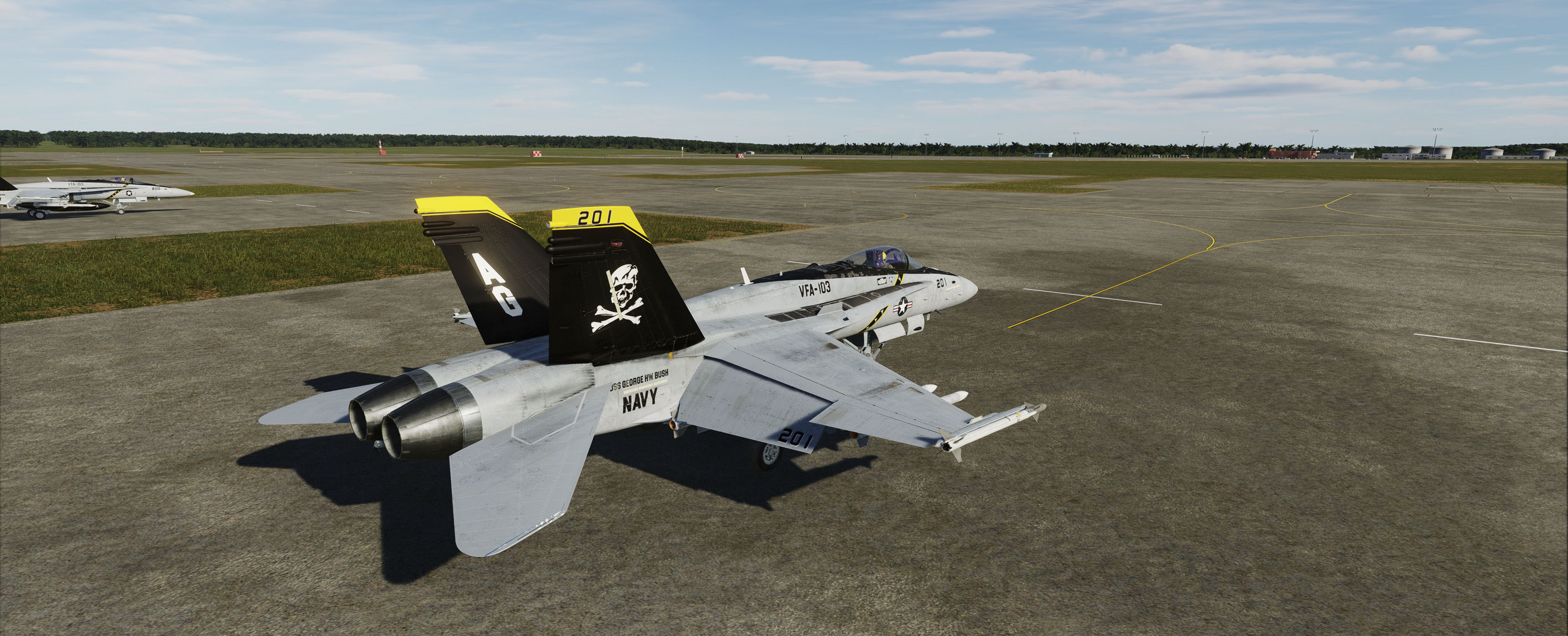 F/A-18C VFA-103 Jolly Rogers 4k Re-Mastered (Updated: 6/29/2024)