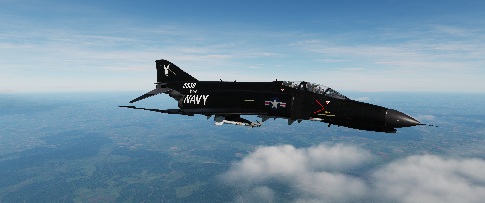 Heatblur F4E Phantom Black Bunny livery