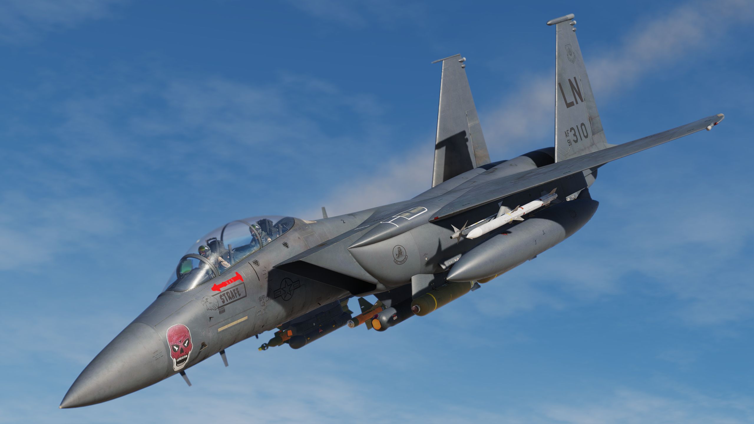 USAF 91-0310 "STRAFE" - 494th "Panthers"  - 2024