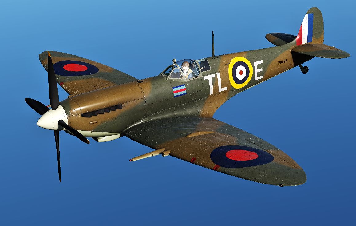 Spitfire Biggles 1940