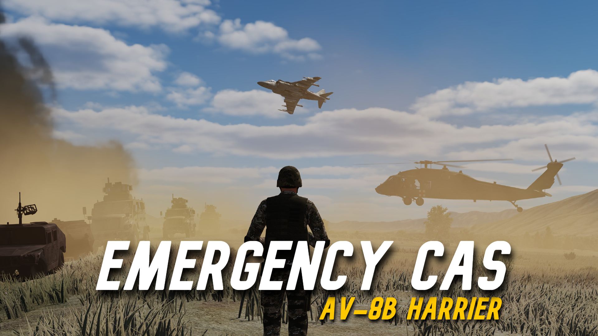 DCS | Afghanistan | AV-8B Harrier | Emergency Close Air Support