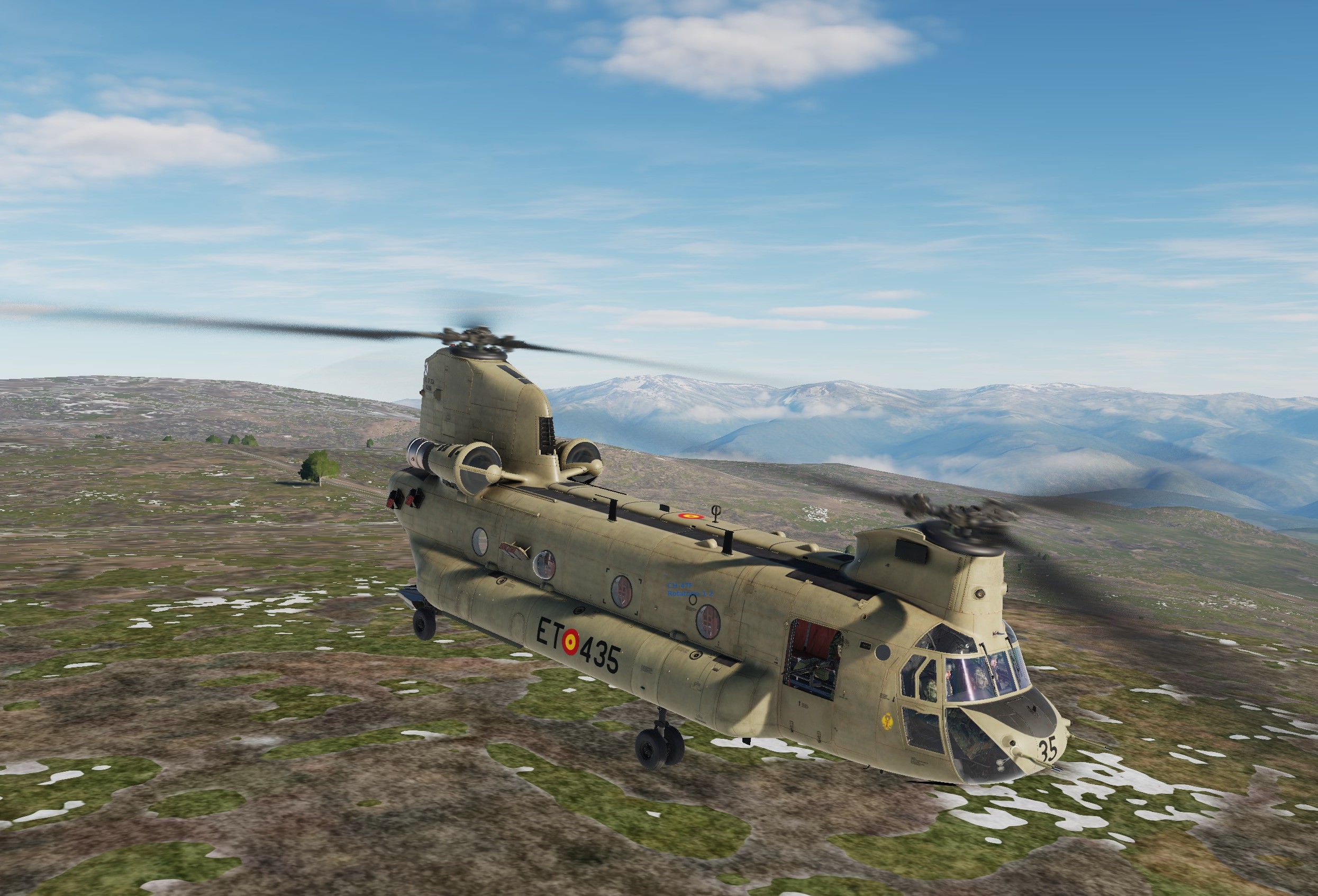 1/8 - SPANISH FAMET CH-47F SKIN PACK (1/1)