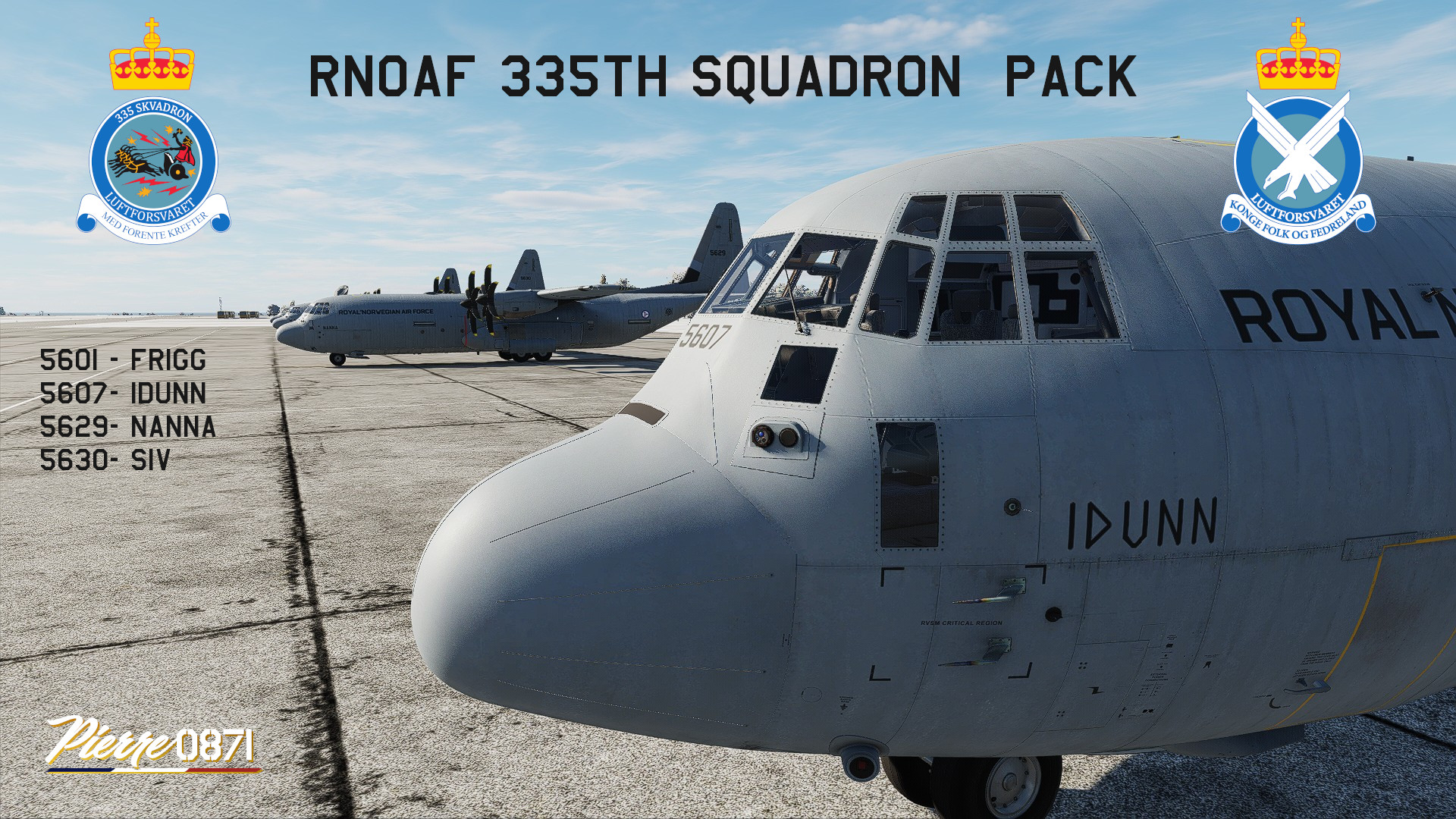 RNoAF 335th Squadron pack