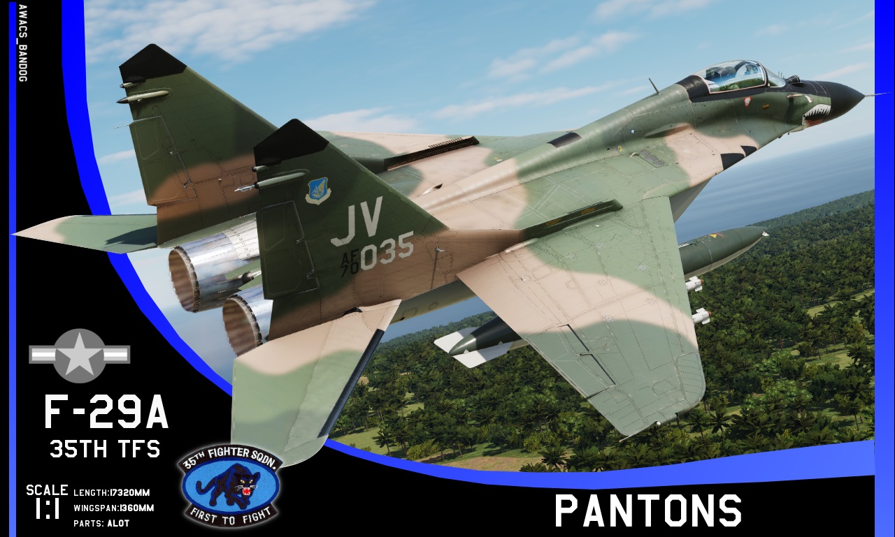 35th Tactical Fighter Squadron "Pantons" MiG-29A