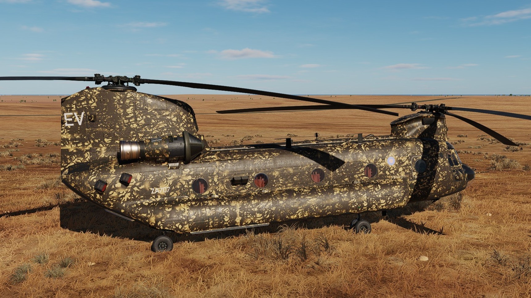 RAF CH47 Chinook Gulf War Special Forces