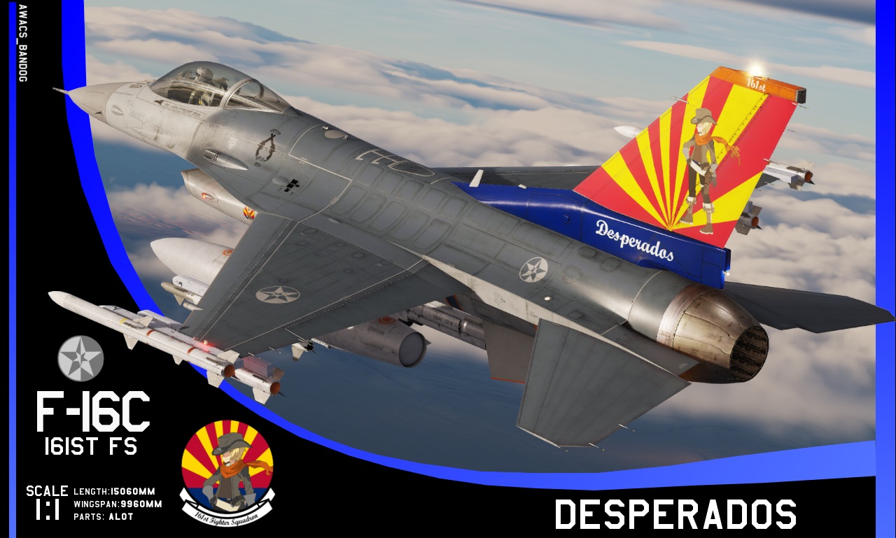 Ace Combat - 161st Fighter Squadron "Desperados" 2024 Update 