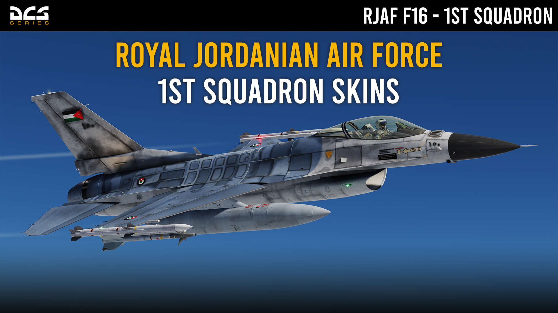 Royal Jordanian Air Force (RJAF) - F16 1st Squadron