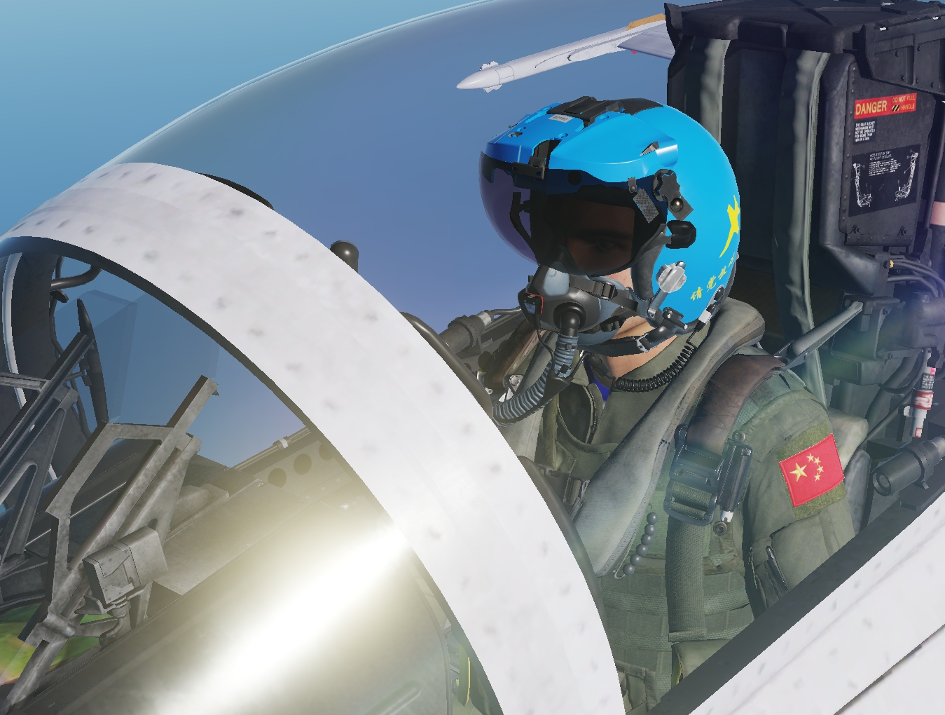  F/A-18C中国海军涂装 飞鲨J-15涂装 PLA Navy 蓝头盔 全细节版本（2.0）Full Detail Chinese Navy F/A-18C