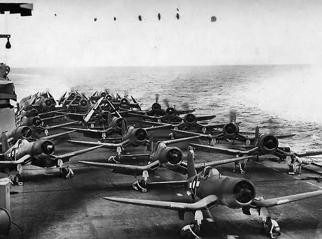 F4U 12 April 1945 Kiirun Harbor, Formosa