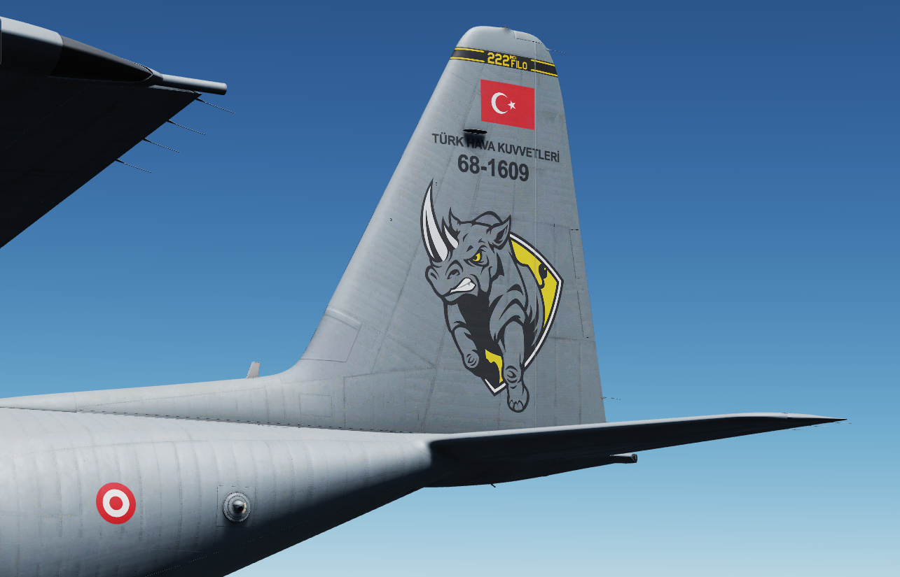 Turkish Air Force C-130E(J) 222.Filo 68-1609