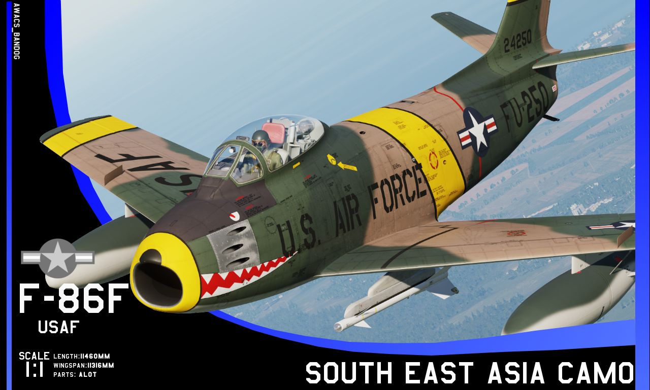 South East Asia USAF F-86F (Fictional)