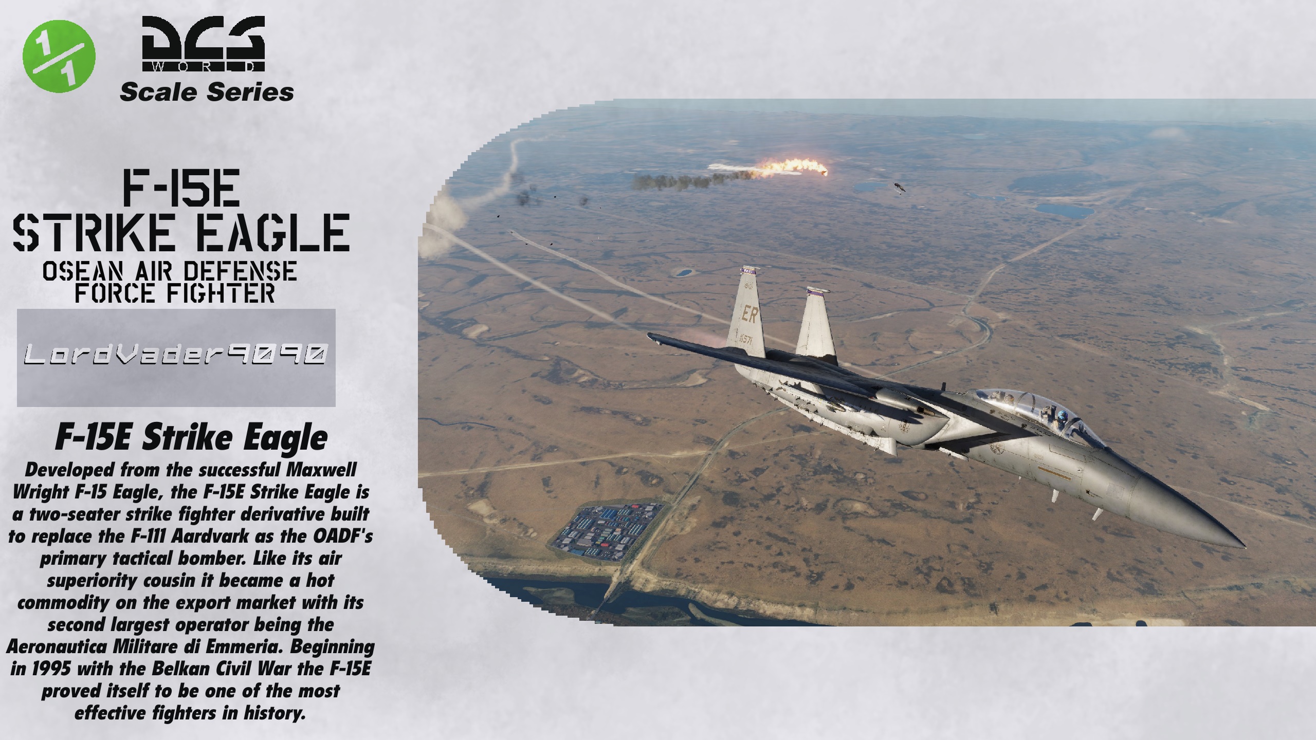 Ace Combat | 174th Tactical Fighter Squadron F-15E | Enwright Air National Guard