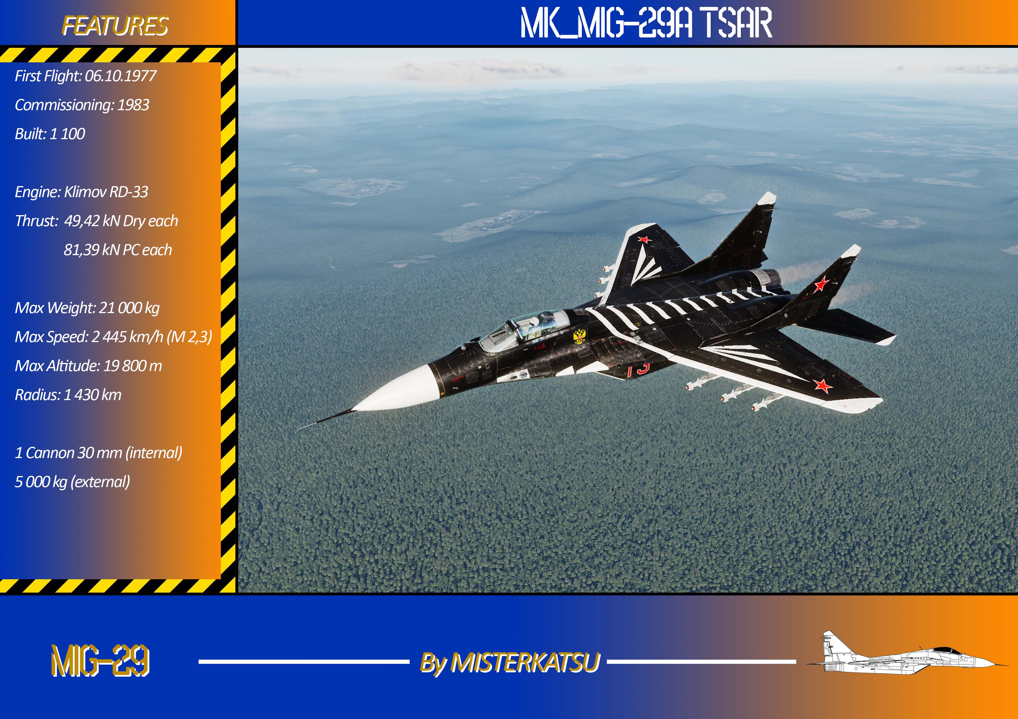 MiG-29A TSAR (fictionnal )
