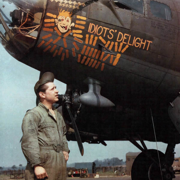 B-17G 94th Bomb Group, 710th Bomb Squadron "Idiots' Delight" and 710th Bomb Squadron Clean Version (Updated 9/22/2023)