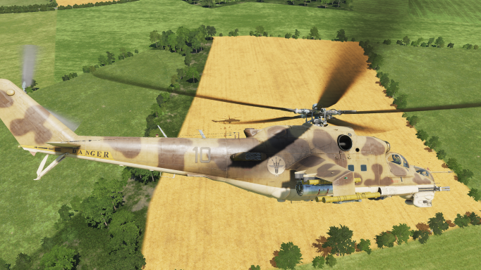 (Fictional) Mi-24P JTAF Desert