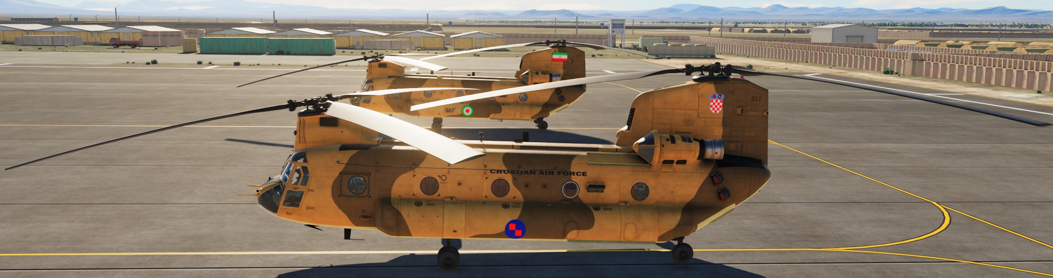 CH-47F Croatian Air Force Desert(Fictional)