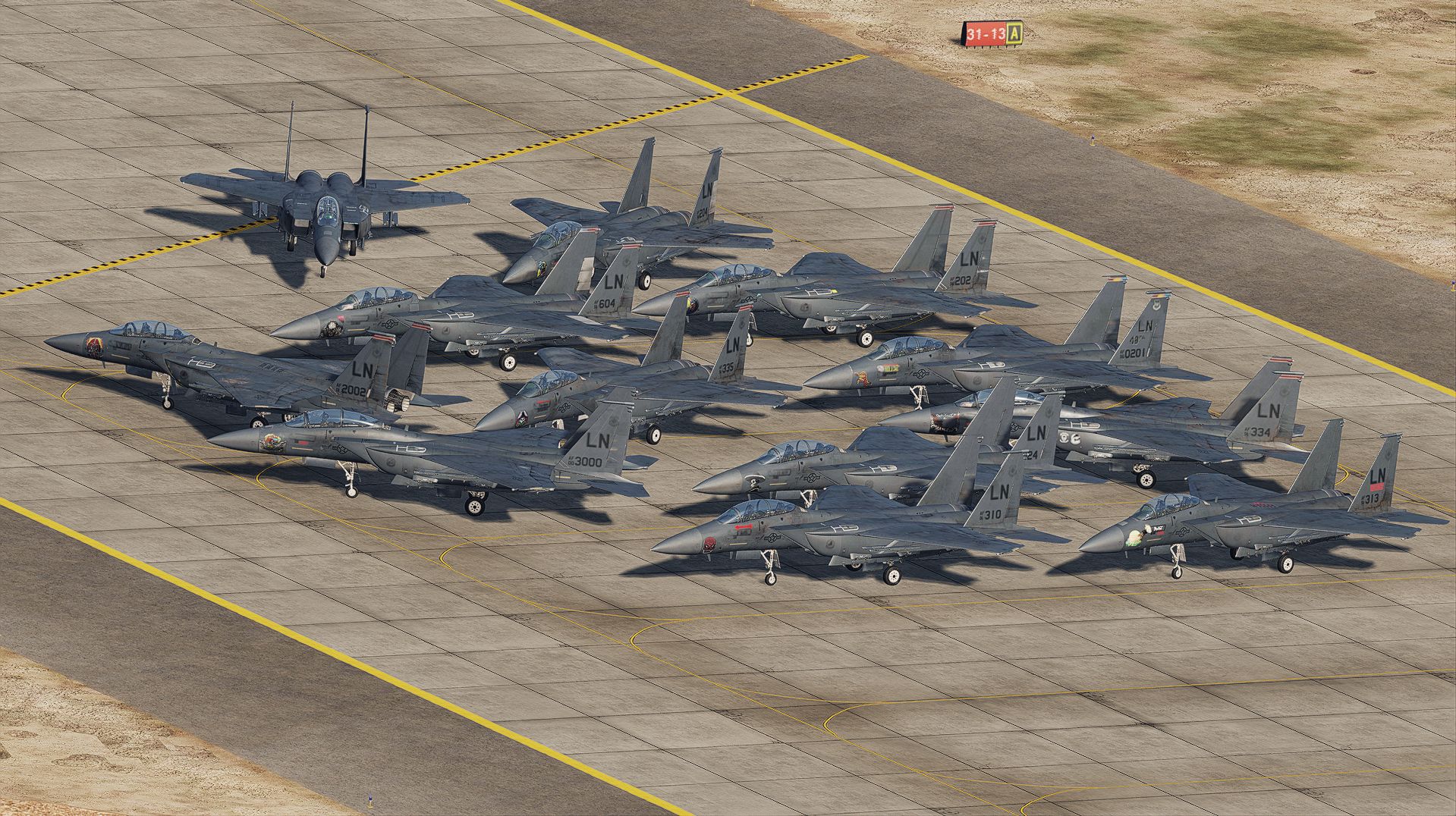 USAF 494th "PANTHERS" CETCOM 23-24 NOSE ART PACK