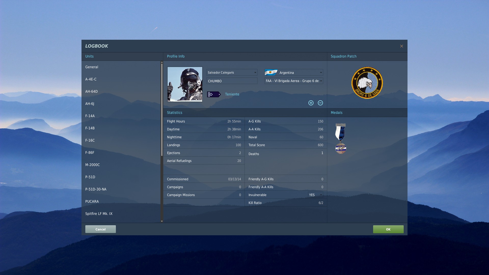 Argentina Logbook corrected stripes