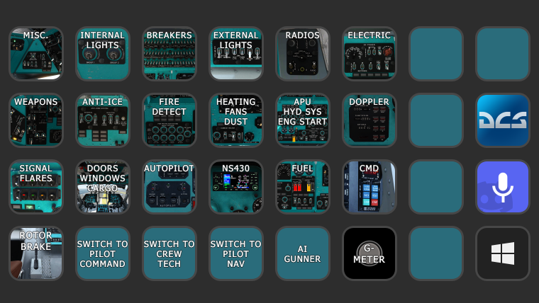 Mi-8 Hip Stream Deck XL Profile